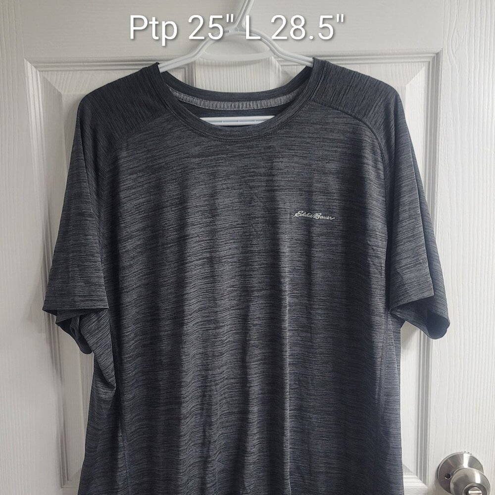 #400 Eddie Bauer Mens Grey Shirt sz XL
